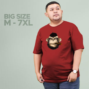 kaos distro jumbo bigsize cowo katun combed 3xl 4xl 5xl