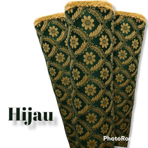 Kulit Bahan Kain Furniture Sofa Kursi Jok Motif Timbul Variasi Bunga Murah Meteran.