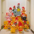 1:1 Pokemon Big Size Anime Figurine Children's Toys Kawaii Pikachu Squirtle Bulbasaur Charmander Snorlax Eevee Christmas Gift. 