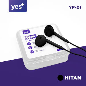 Handsfree Kabel Jack 3.5mm YP-01 Mega Bass Headset Wired Earphone In Ear Stereo ORIGINAL Kualitas Suara Bagus