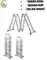 Cici。Aluminum Folding ladder Multi purpose 3x4 4x4 5x4. 