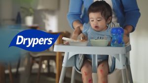 【New】Drypers Wee Wee Dry Tape Baby Diapers NB60/S80/M60/L58/XL50/XXL40 1 Box of 4 Pack