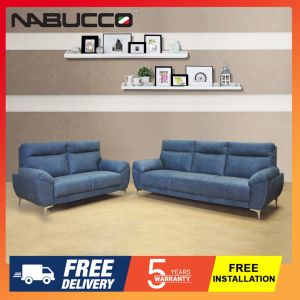 Nabucco N5010 Trend 2+3 Sofa[Can Choose Casa Leather or Water Resistance Fabric][Delivery in West Malaysia Only]