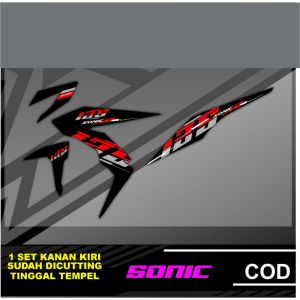Stiker Striping Sonic 150 R Variasi Vietnam Style Transparan - Striping Sonic 150 R Desain Vietnam Terkini - SSNC-UV - GSI
