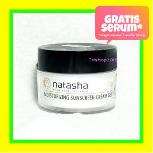 Natasha Skincare Moisturizing Sunscreen Cream Gel 10 gram by dr Fredi Setyawan Original Tirai Sunblock