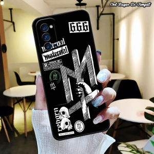 Softcase Casing OPPO RENO 4 Silikon PRO CAMERA TERBARU Fashion MATERNAL Series Softcase Premium Gelombang - Cassing Hp - Murah Meriah - Bisa Untuk Pria dan Wanita Hotinga Happy case Anasuy Lasi Case  - Bisa COD