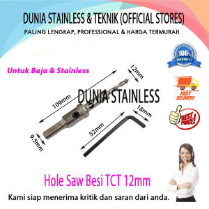 Hole Saw Besi TCT 12mm