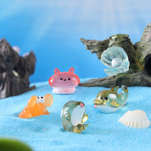 438178 ZXC Marine Animal Model Ornaments Shark Whale Sea Fish Model Bonsai Figurine Miniature Aquarium Landscaping Ornaments Micro Decoration