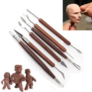 CUNXIN Pottery Professional For Shaping High Precision With Wooden Handle Clay Carving Sculpture Crafts Making Tools Sculpting Tools Pottery Tools