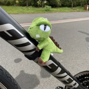 2026 1PC Cute Dinosaur Charms Bicycle Handlebar Decoration for MTB and Road Bike Bike Accessories Cycle Accessories