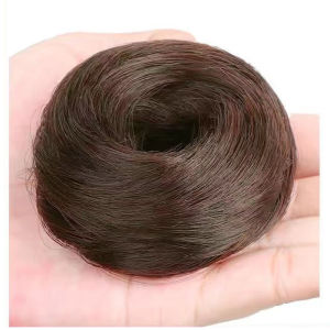 Low Bun Hairpiece Clip Real Hair Half Bun Increase Hair Volume Womens Fashion Hair Accessories