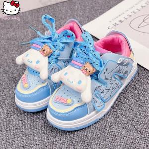 Christmas gifts Halloween Anime Sanrio Cinnamoroll Y2K Student Casual Sport Board Shoes Thick Sole Versatile Fashion Sneakers Women Cartoon Sports Shoes