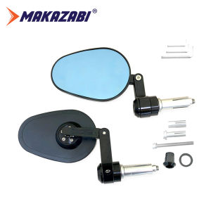 Gương Xe Máy Gương Chiếu Hậu Đầu Tay Lái 22Mm Cho Honda Yamaha Ktm Suzuki KAWASAKI Ex650 Z1000Sx Zx9R Er6N Z750 Vulcan S 650 Zr7 Vn800