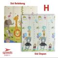 Tikar lipat/ Karpet lipat Anak waterproof baby playmat Foam 200X180 CM. 