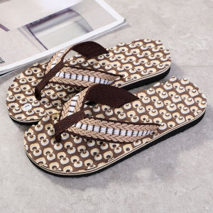 [Free Shipping] Summer Trendy Mens Massage Flip-Flops Wedge Heel Beach Casual Slippers