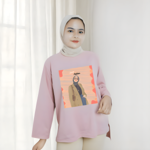 Blouse Wanita Korean Style Tomorrow Blouse BO Katun Combed Atasan Perempuan Dewasa Kekinian