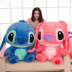 40/50/60cm Big Size Disney Kawaii Lilo & Stitch Plush Toys Stuffed Soft Cute Anime Lilo & Stitch Doll for Children Kids Sleeping Pillow toy for girls