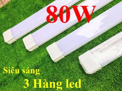 Đèn led bán nguyệt 1m2 công suất 80W siêu sáng 3 hàng led (vui lòng mua từ 2 sp)