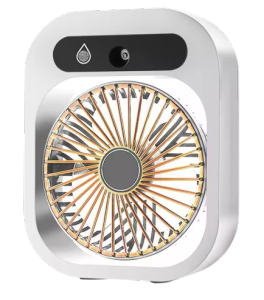 GH - KIPAS ANGIN MINI TANGAN MEJA DUDUK MINI EMBUN MINI AIR CONDITIONER ICE FOG SPRAY MISTY FAN PORTABLE