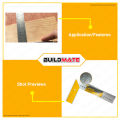 LOTUS Try Square Ruler 6" Inch | 8" Inch Aluminum Alloy L-Square Ruler, Framing Ruler THT150STX - BUILDMATE - LHT. 