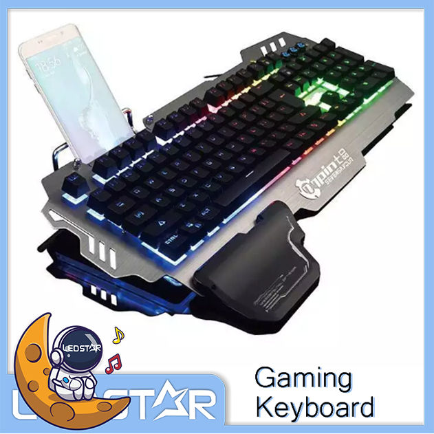 LEDSTAR 7pin PK900 Membrane Keyboard Illuminated Gaming Keyboard ...