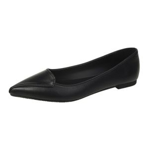 Free Shipping WomenS New Spring Collection: Korean-Style Pointed-Toe Shallow-Cut Flat Shoes WomenS Flat-Heeled Loafers WomenS Flat Shoes