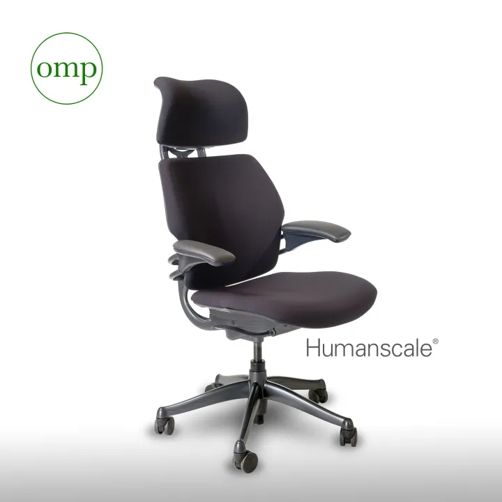 Humanscale By OMP เก้าอี้ทำงานเพื่อสุขภาพ รุ่น Freedom Chair สีดำ ...