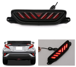 TOYOTA CHR (C-HR) 2016 - 2019 Rear Bumper Center LED  Brake Light  2 IN 1 FUNCTION (RED)