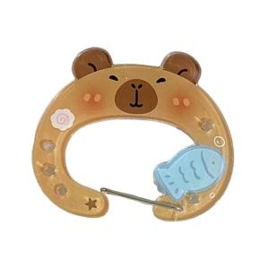 Đáng yêu hình động vật Acrylic Keyring cho sử dụng thường nhật mặt hàng tiết kiệm không gian thiết kế chống xước nghề thủ công