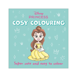 Disney Princess Cozy Colouring Book For Kids To Color - Super cute and easy to colour