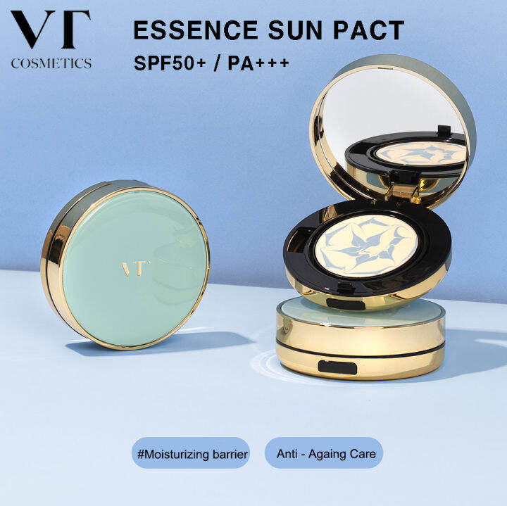 VT Cosmetics] VT Essence Sun Pact SPF50+ PA+++ Close UV protection