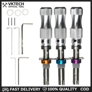 3Pcs Tubular 7 Pins Lock Pick Tool Locksmith Tool Lock Pick Set