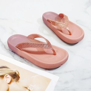 ABC Sandal Jepit SP43 Motif Gliter Jelly Wanita Empuk Elastis