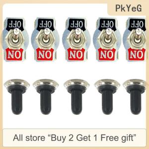 [COD] PkYeG Tool SPST 2Pin Heavy Duty 20A 125V ON OFF Rocker Toggle Switch Waterproof Boot
