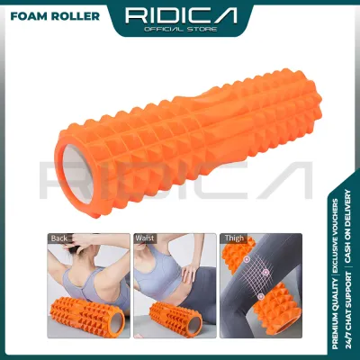 RIDICA Foam Roller Medium Density Deep Tissue Massager for Muscle and Myofascial Trigger Point Release