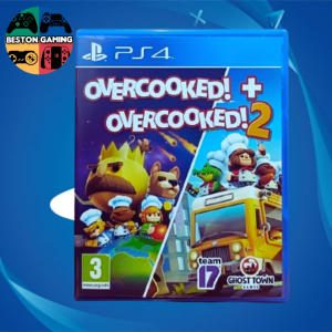 PS4 แผ่น ps4 Overcooked 1+2 เกมช่วยทำอาหาร มือ 2