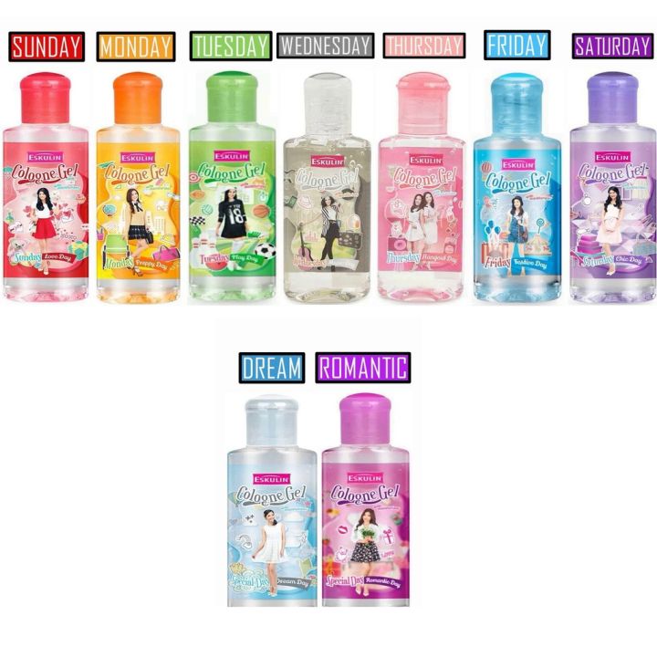 Eskulin Cologne Gel 50ml & 100ml