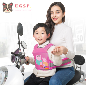 Baby Safety Motorcycle Seat Belt Back Hold Protector Reflect Vest Belt Adjustable Children Safe Carrier Harness