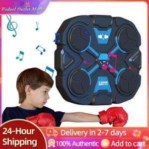 【Outlet】Punching Bag Workout Machine - Bluetooth-Compatible for Adults and Kids to Enjoy Boxing