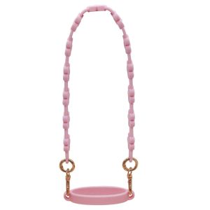 NOWNICE Portable Design Water Bottle Handle Silicone Material Flower Pattern Water Bottle Strap Bottle Attachment Durable Water Bottle Sling Outdoor Activities