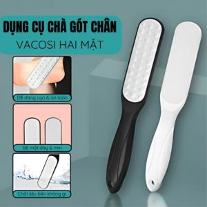 CÂY CHÀ GÓT CHÂN 2 MẶT COMBO 2 CÁI - DỤNG CỤ MÀI GÓT CHÂN TẨY DA CHẾT CHÀ CHÂN CHAI SẦN KHÔ RÁP NỨT GÓT