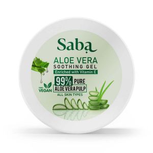 Saba Pure Aloe Vera Gel for Skin Hair and Body