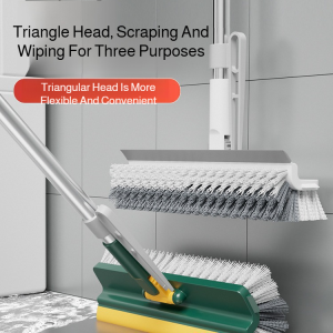 แปรงขัดพื้น หัวทำความสะอาดแบบถอดออกได้ แปรงทำความสะอาด การกำจัดคราบ ห้าในหนึ่งเดียว รักษาบุคลิกภาพที่ดี