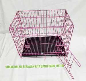 kandang kelinci kucing kecil termurah kualitas premium ukuran 47cmx30cm