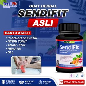 Obat Herbal Plantar Fasciitis Nyeri Tumit & Telapak Kaki - Sendifit Asli