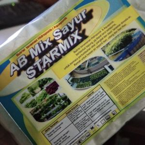 pupuk/nutrisi hidroponik AB mix starmix 200 gram