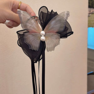 Ribbon hair clip for women 2027 New luxury and high-end hair clip for up-dos at the back of the head shark clip