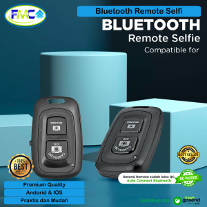 Remote Kontrol Kamera Remot Bluetooth HP Portable Wireless Kamera Camera Tripod Selfi