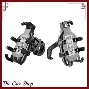 [The Cici Shop] Universal Upgraded Eight Claws Mobile Phone Holder For Motorcycle Scooter ATV Bicycle E-bike Cell Phone Bracket