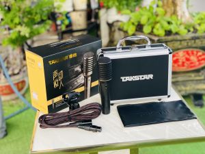 [Tặng Dây] Micro Thu Âm TAKSTAR PCM-5600 48V Hộp Cao Cấp Thu Hát Livestream Podcast Nhạc Cụ | Âm Thanh Rõ Chống Ồn Độ Nhạy Cao bảo hành 6 tháng